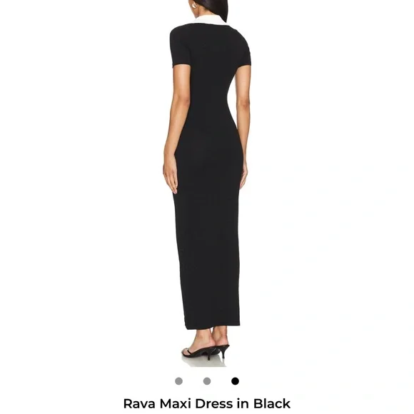 All The Ways Rava Maxi Dress in Black size Xs